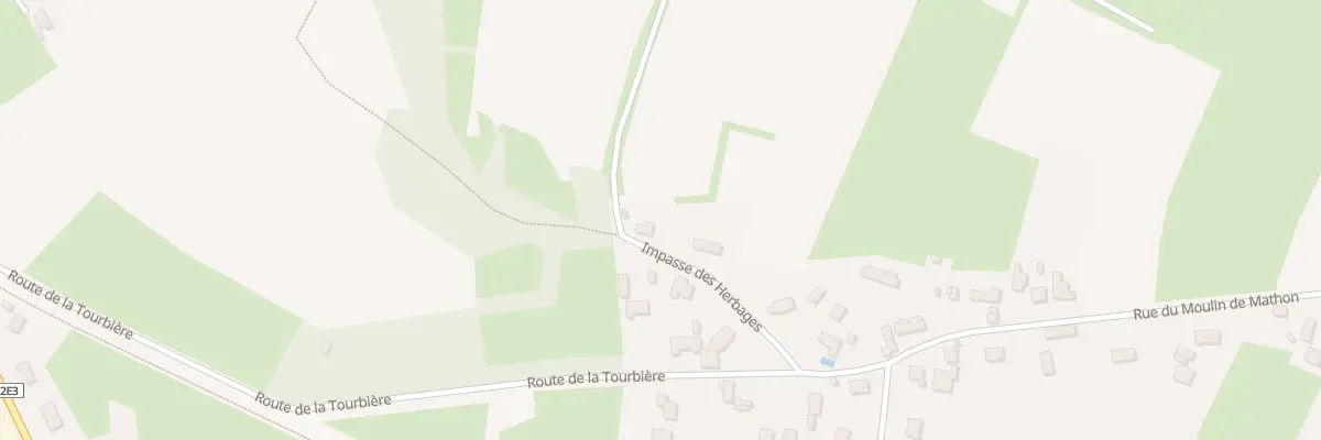 Plan du 29 Rue du Moulin de Mathon à Lessay