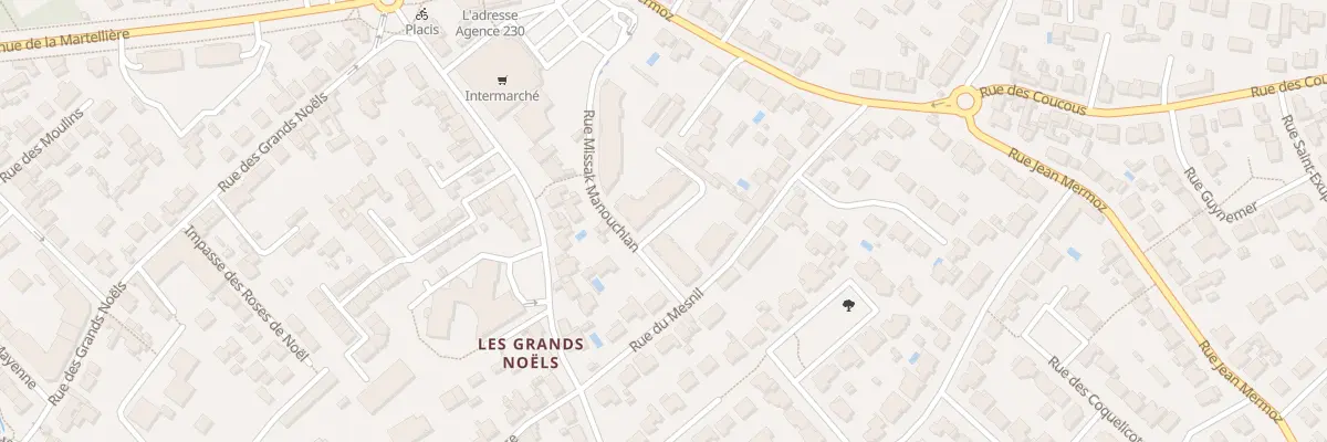 Plan du 2 Rue Missak Manouchian à Saint-Sébastien-sur-Loire