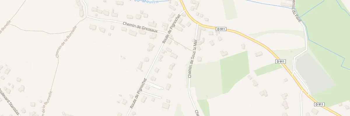 Plan du 16 Rte de Pignochet à Saint-Jean-le-Thomas