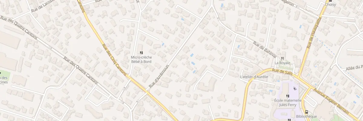 Plan du 14 Rue d’ Arremoun à Anglet