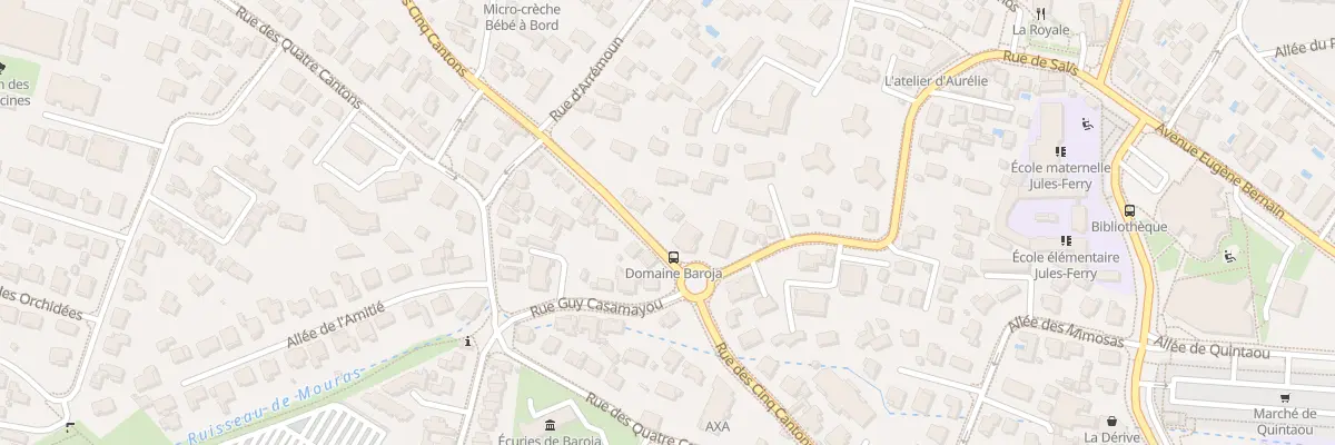 Plan du 12B Rue des Cinq Cantons à Anglet