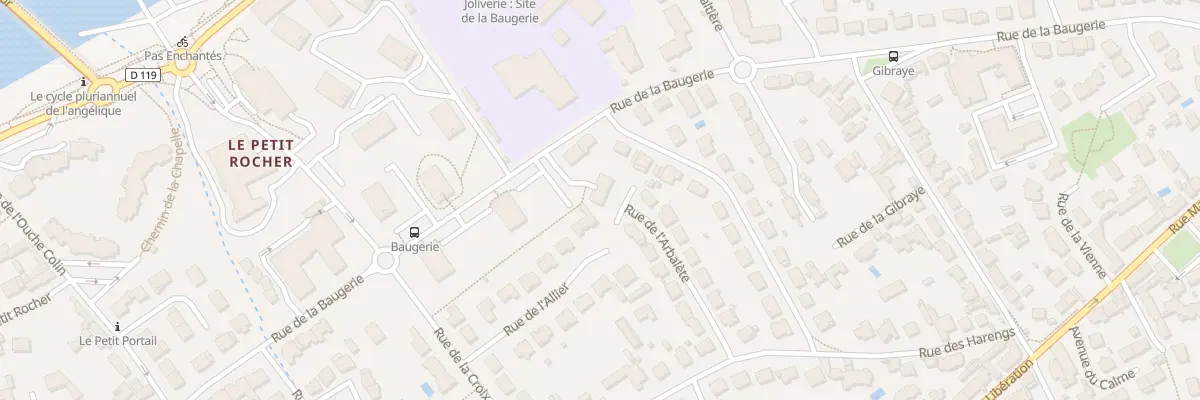 Plan du 32B Rue de la Baugerie à Saint-Sébastien-sur-Loire