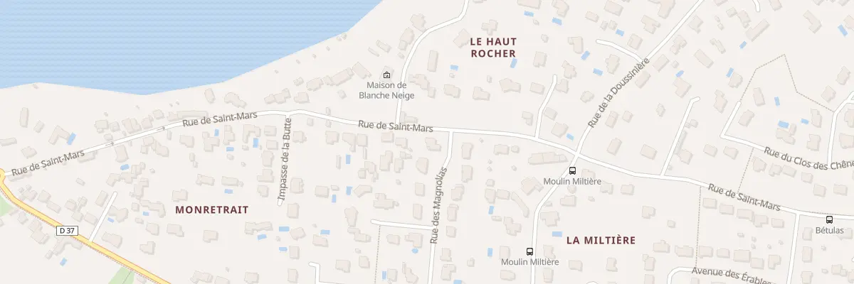 Plan du 2 Rue des Magnolias à Sucé-sur-Erdre