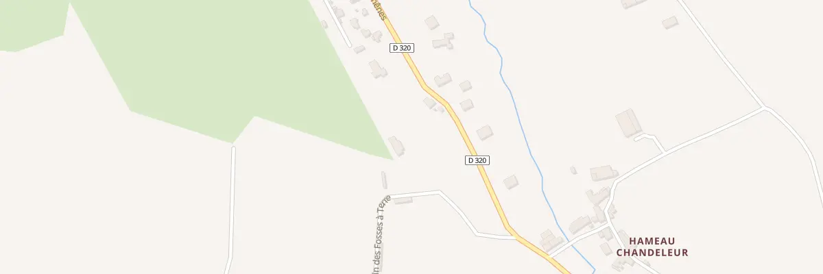 Plan du 4 Che des Fosses A Terre à Bretteville