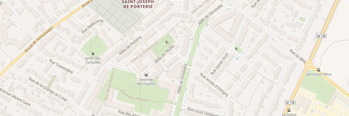 Plan du 17 Rue de la Salsepareille à Nantes