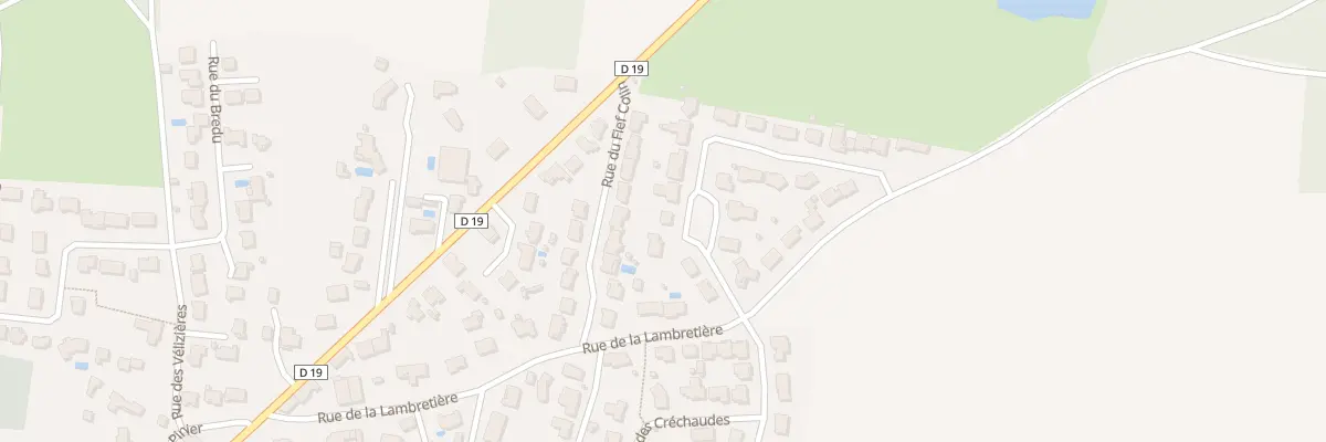 Plan du 8 Rue Monte à Peine à Saint-Hilaire-la-Forêt