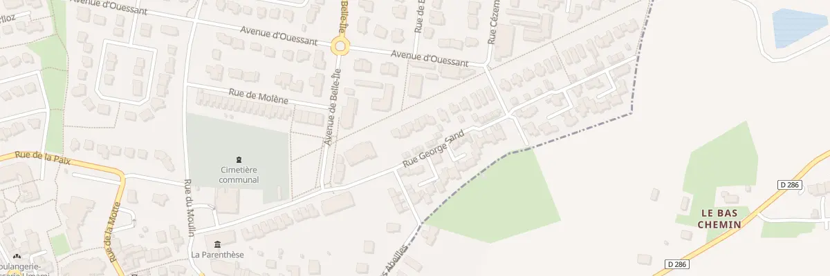 Plan du 7 Rue George Sand à Noyal-sur-Vilaine