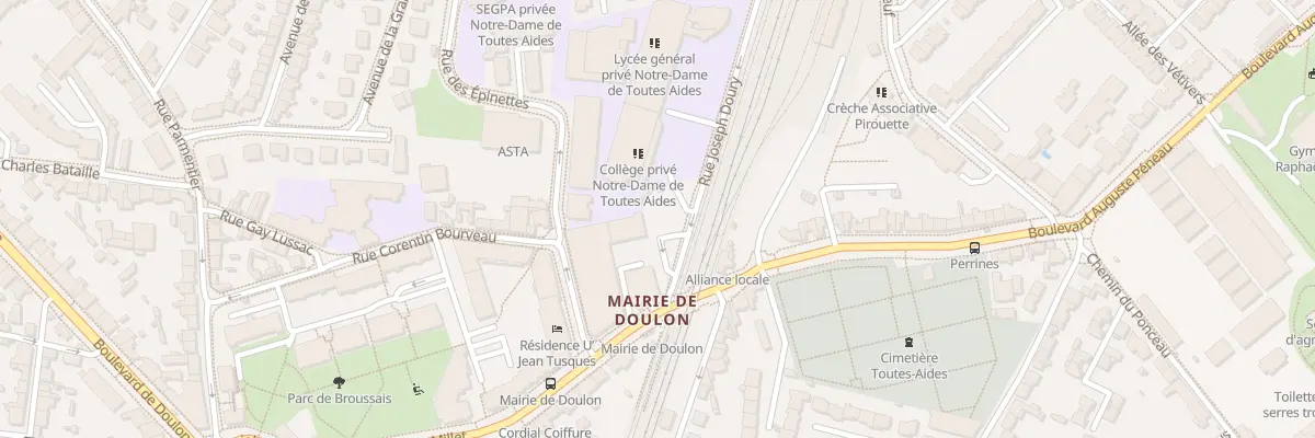 Plan du 33 Bd Louis Millet à Nantes