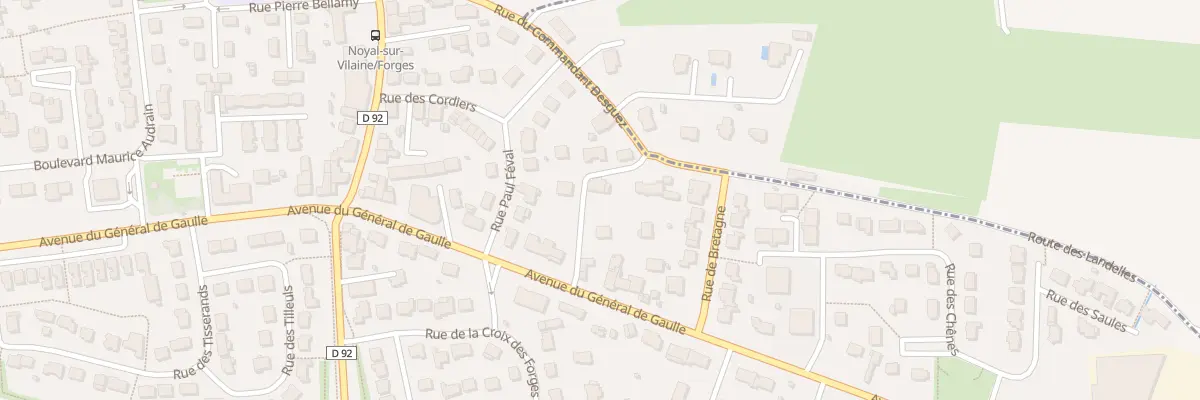 Plan du 5 Rue du Colonel Rémy à Noyal-sur-Vilaine