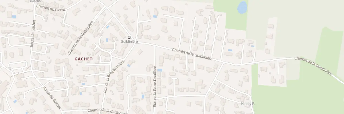 Plan du 44 Che de la Guiblinière à Nantes