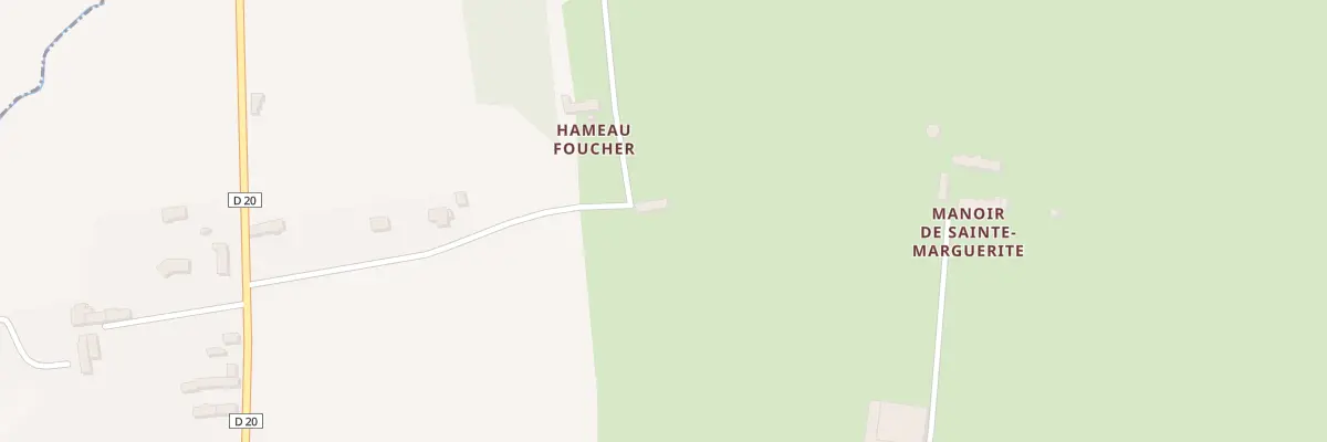 Plan du 28 Rte de la Blanche Maison à Bricqueville-sur-Mer
