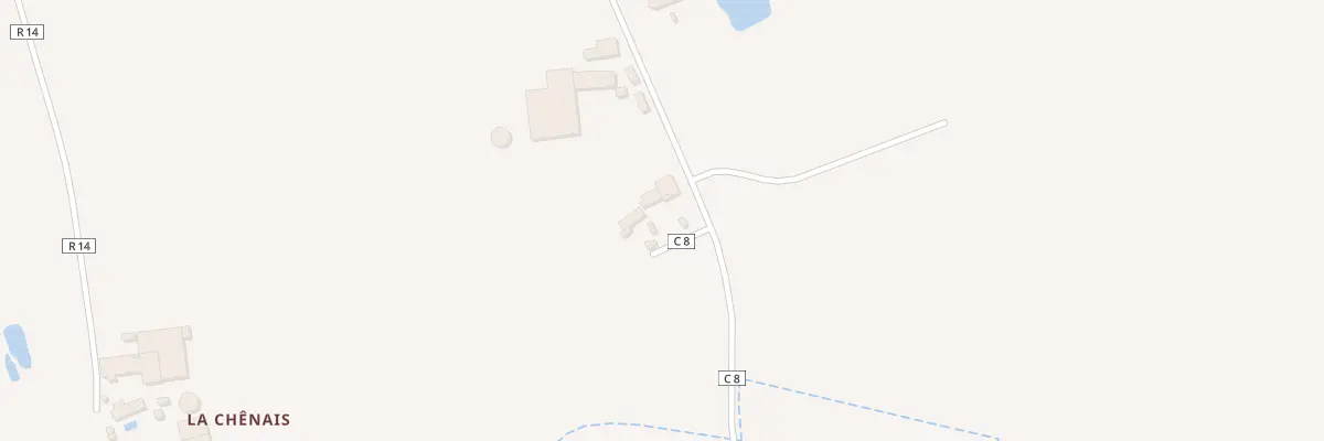 Plan du 10 La Touche à Lalleu