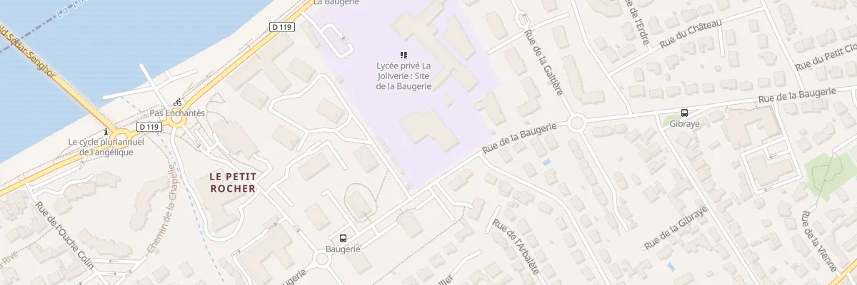 Plan du 31B Rue de la Baugerie à Saint-Sébastien-sur-Loire