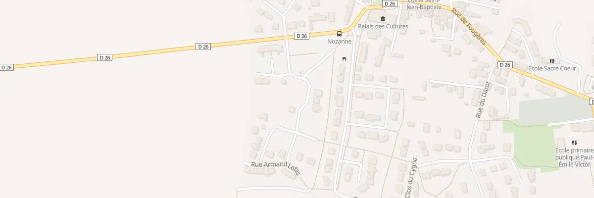Plan du 12 Rue Olympe de Gouges à Ercé-près-Liffré