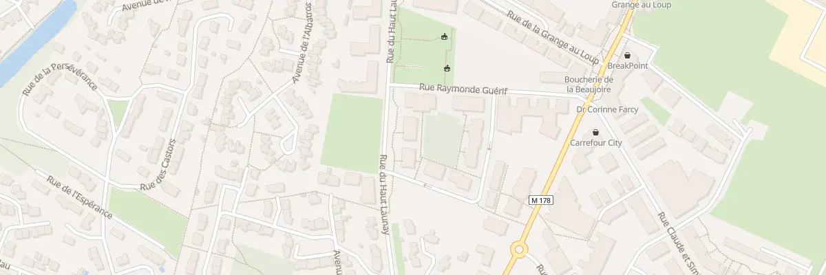 Plan du 3 Rue Gisèle Giraudeau à Nantes