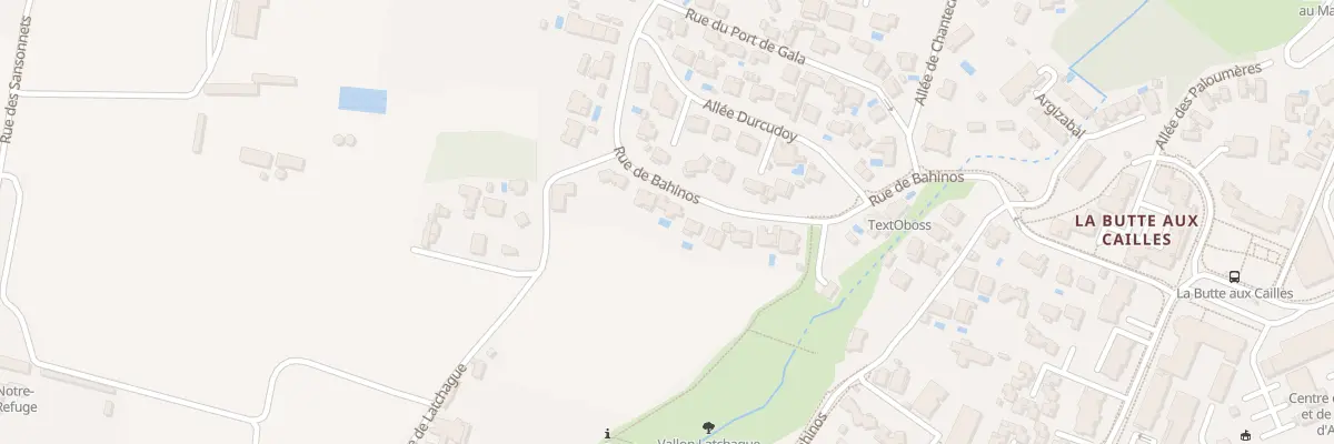Plan du 131 Rue de Bahinos à Anglet