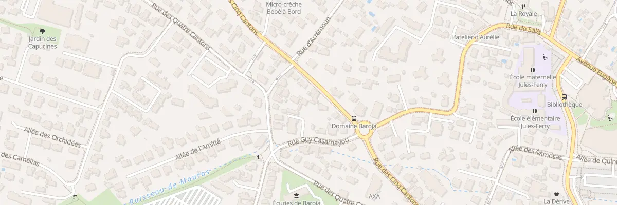 Plan du 17 Rue des Cinq Cantons à Anglet
