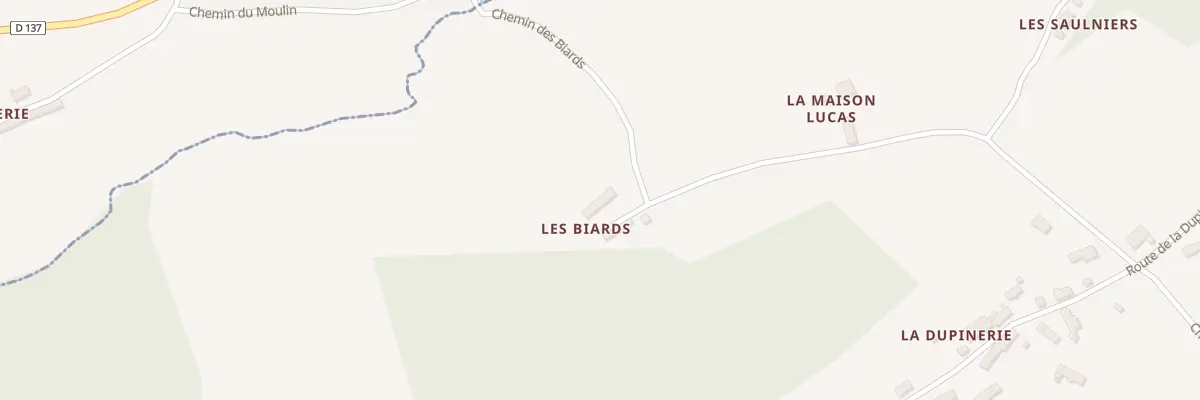 Plan du 5056 Les Biards à Varenguebec