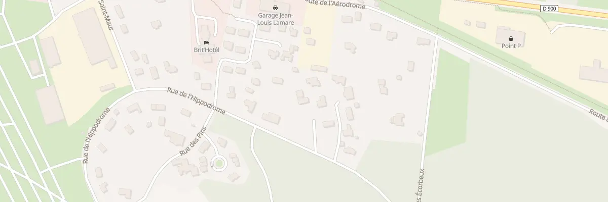 Plan du 21 Rue de l’Hippodrome à Lessay