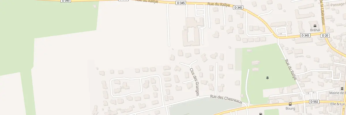 Plan du 6 Lot des Granges à Bréhal