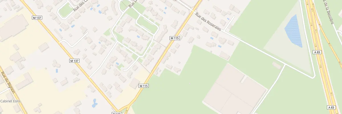 Plan du 20 Rue de la Haussière aux Sorinières