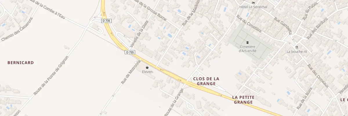 Plan du 41 Rue de la Madeleine à Ars-en-Ré