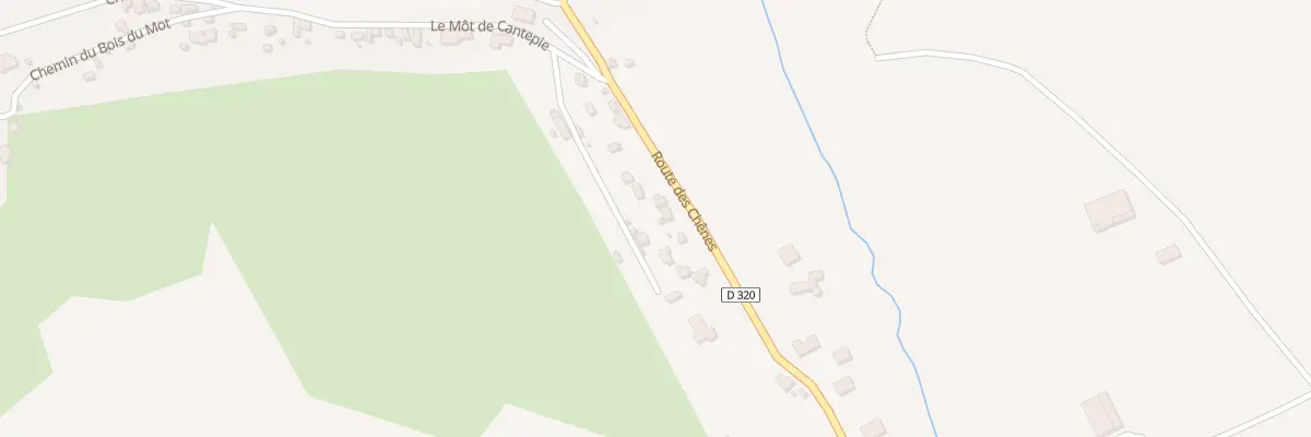 Plan du 42 Rte des Chênes à Bretteville