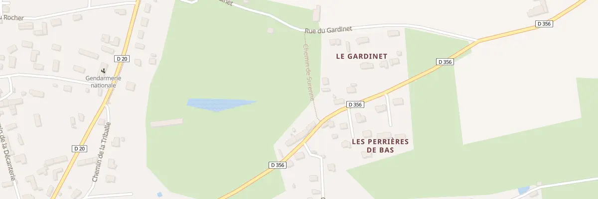 Plan du 13A Rue des Périers à Montmartin-sur-Mer
