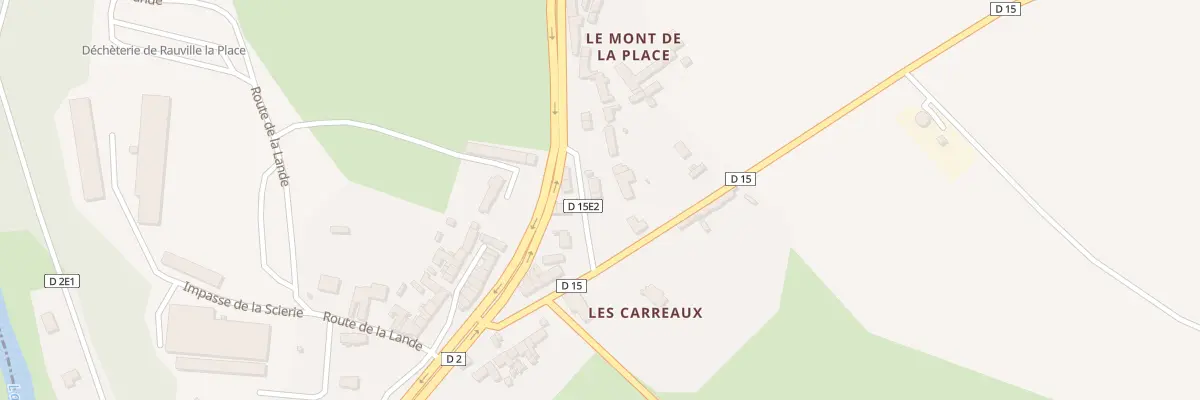 Plan du 30 Le Haut du Mont à Rauville-la-Place