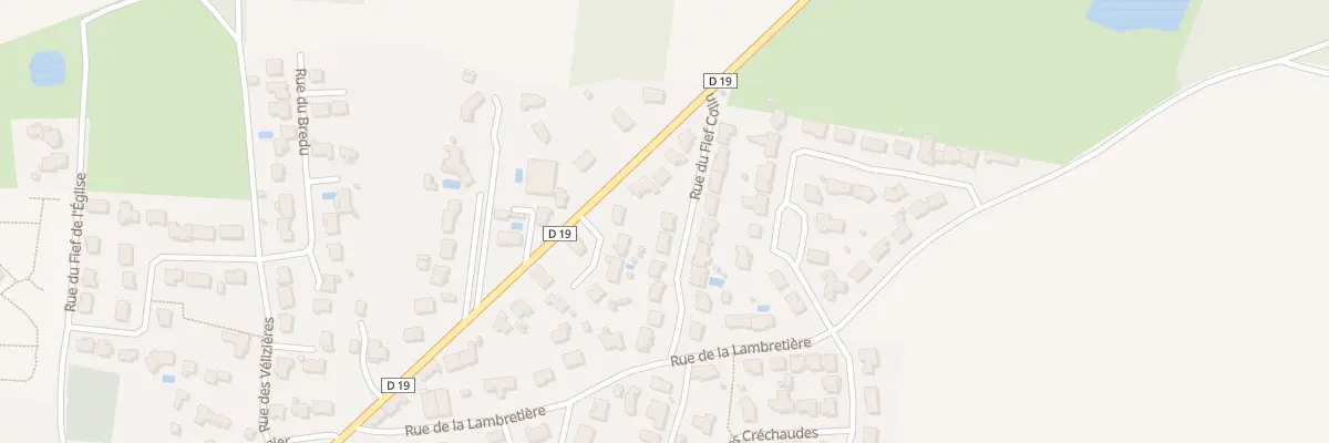 Plan du 28 Rue du Fief Colin à Saint-Hilaire-la-Forêt