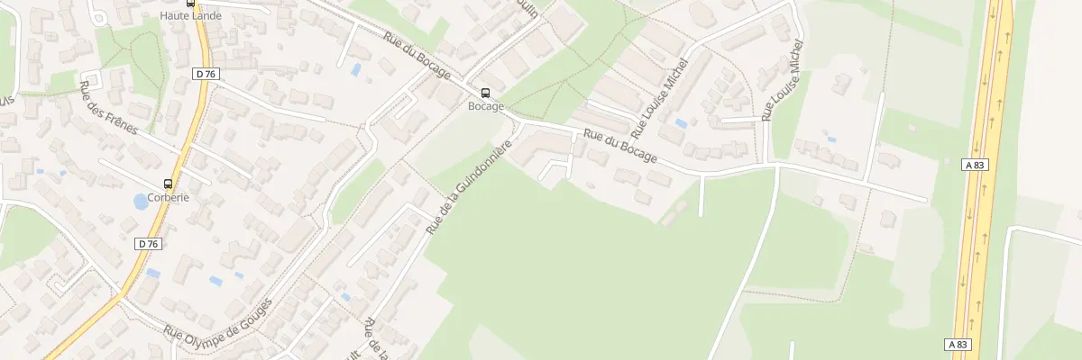 Plan du 10 Rue du Bocage aux Sorinières