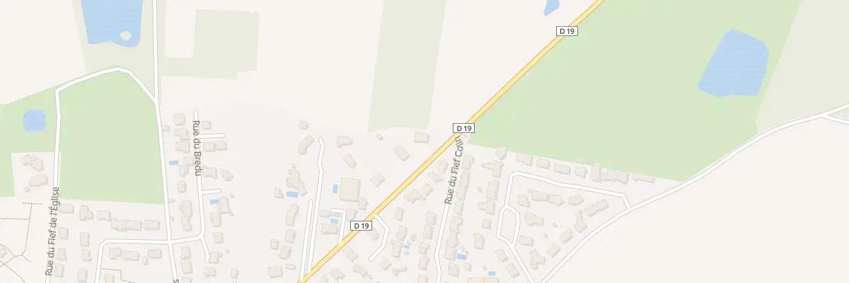 Plan du 23 Rue de Lattre de Tassigny à Saint-Hilaire-la-Forêt