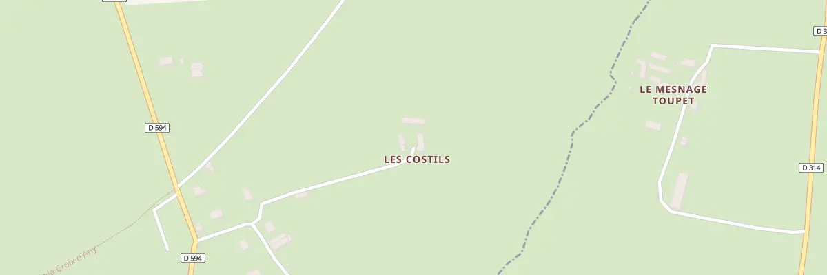 Plan du 5062A Les Cotils à Longueville