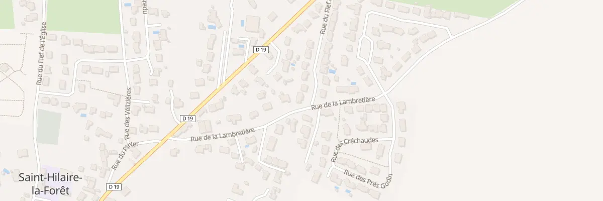 Plan du 23 Rue du Fief Colin à Saint-Hilaire-la-Forêt