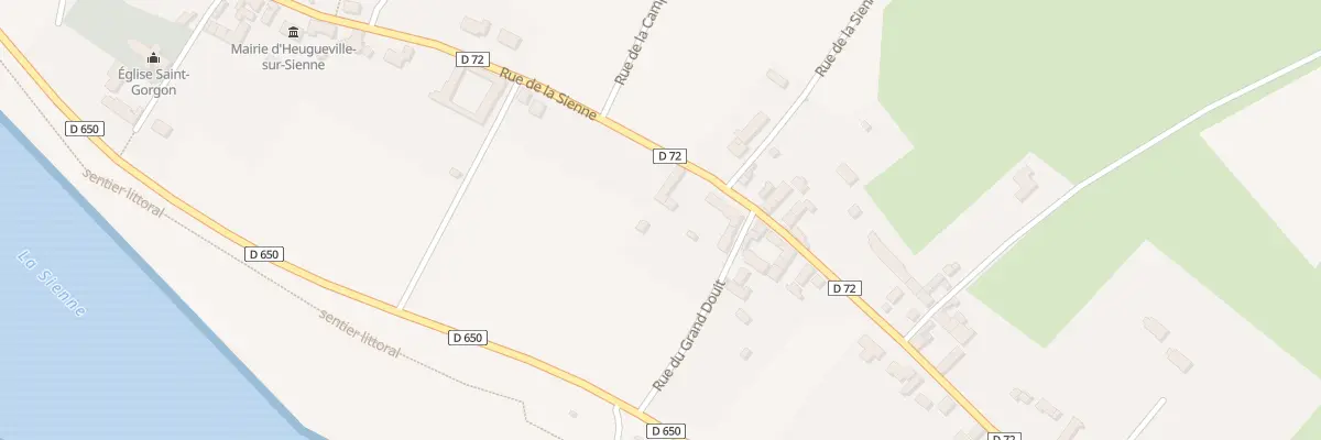 Plan du 52 Rue de la Sienne à Heugueville-sur-Sienne