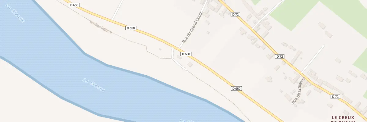 Plan du 4 Rue du Grand Douit à Heugueville-sur-Sienne
