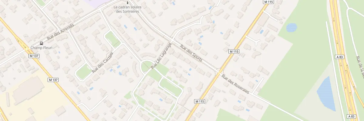 Plan du 78 Rue des Sports aux Sorinières
