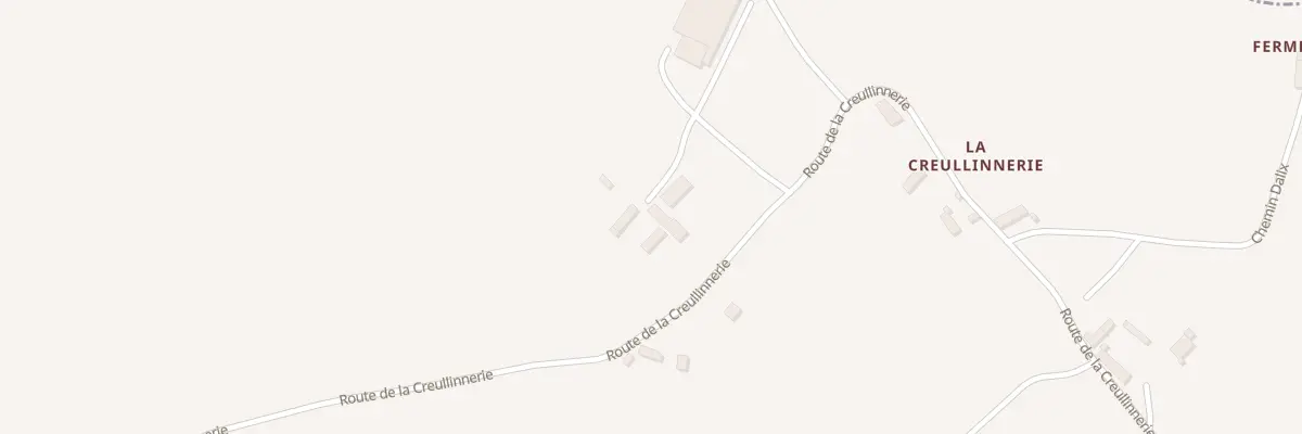 Plan du 8 Rte de la Creullinnerie à Morville