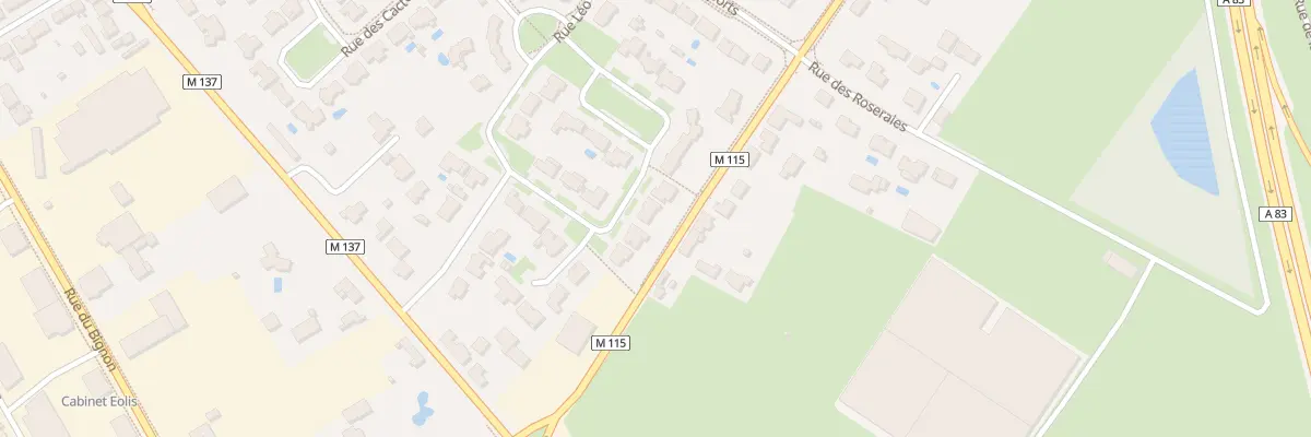 Plan du 10 Rue René Lacoste aux Sorinières
