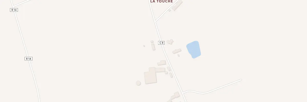 Plan du 5 La Touche à Lalleu