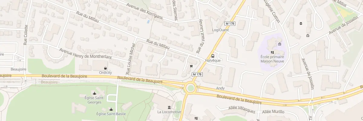 Plan du 5 Rue du Millau à Nantes