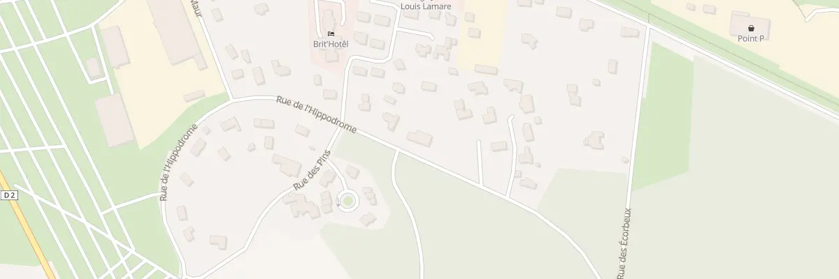 Plan du 19 Rue de l’Hippodrome à Lessay