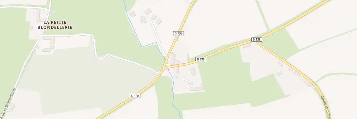 Plan du 65 Rte de la Fontaine Félix à Lessay