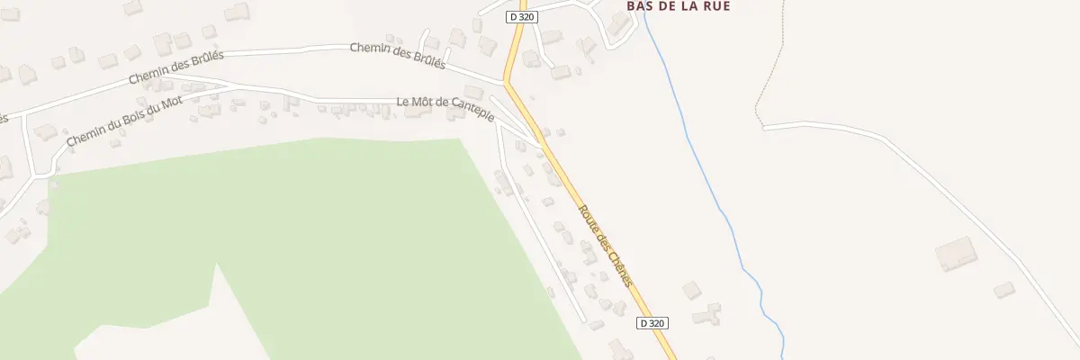 Plan du 32 Rte des Chênes à Bretteville