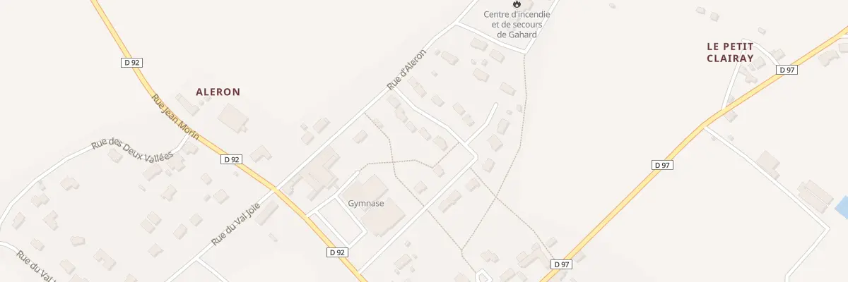 Plan du 10 Rue Anne de Bretagne à Gahard