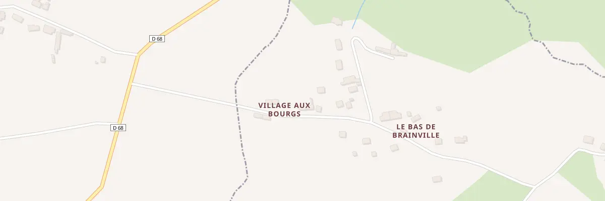 Plan du 18 Rue du Bas Brainville à Brainville