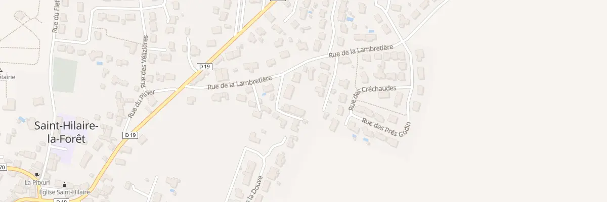 Plan du 8 Imp de la Lambretière à Saint-Hilaire-la-Forêt