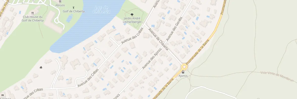 Plan du 37 Av des Ajoncs à Anglet
