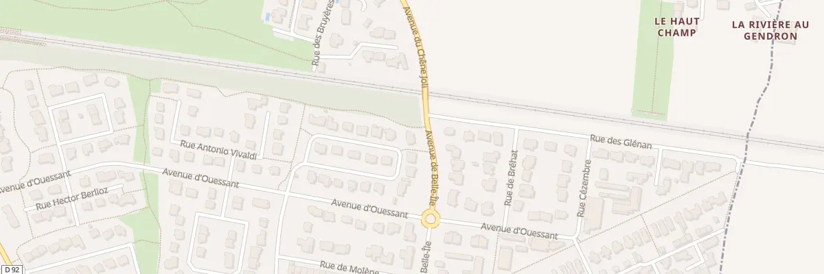 Plan du 19 Rue Frédéric Chopin à Noyal-sur-Vilaine