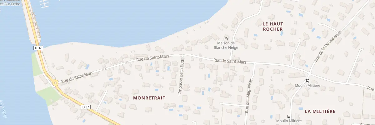 Plan du 370 Rue de Saint-Mars à Sucé-sur-Erdre